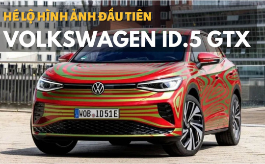 SUV điện Volkswagen ID 5 GTX hé lộ hình ảnh động đầu tiên