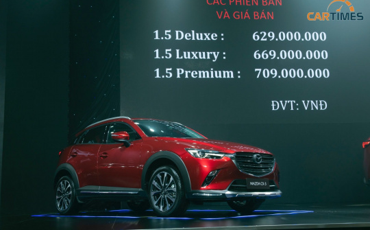 Giá lăn bánh Mazda CX-3 2021: Có đấu được Kia Seltos, Hyundai Kona?