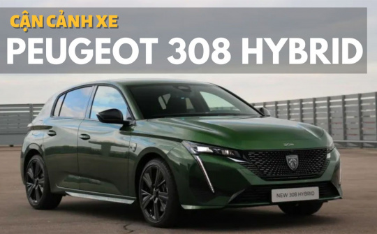Cận cảnh xe Peugeot 308 2022 Hybrid vừa ra mắt