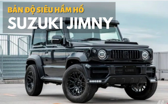 Suzuki Jimny độ thành Mercedes AMG G63 siêu hầm hố