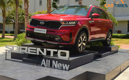 Giá lăn bánh xe Kia Sorento 2021 vừa ra mắt tại Việt Nam