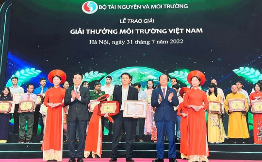 “Dấu ấn xanh” của Vinamilk tại Giải thưởng Môi trường Việt Nam