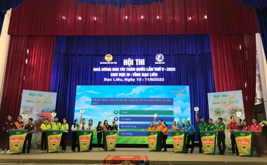 Mở màn thành công Hội thi Nhà nông đua tài toàn quốc lần thứ V, khu vực 4