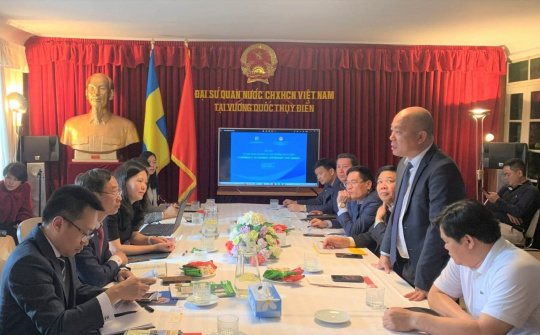 Hỗ trợ các địa phương và doanh nghiệp xúc tiến thị trường Thụy Điển, Na Uy