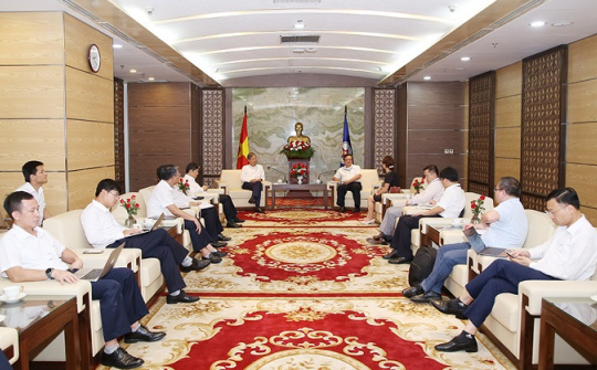 Thúc đẩy hợp tác giữa EVN và CSG