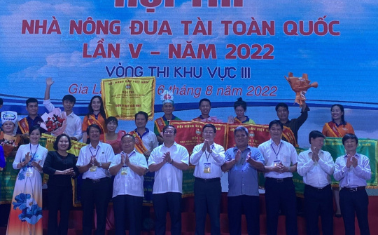 16 Hội Nông dân khu vực III tranh tài tại Hội thi Nhà nông đua tài toàn quốc lần thứ V