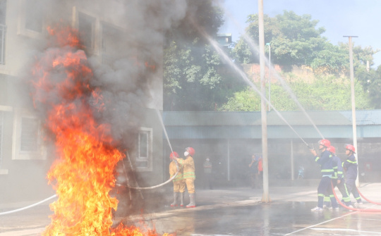 Than Thống Nhất: Nâng cao kỹ năng chữa cháy, cứu nạn cứu hộ năm 2022