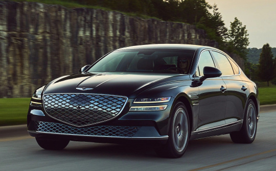 Genesis G80 2023: Sedan cỡ lớn chạy điện đủ sức thách thức Tesla Model S, Mercedes EQE