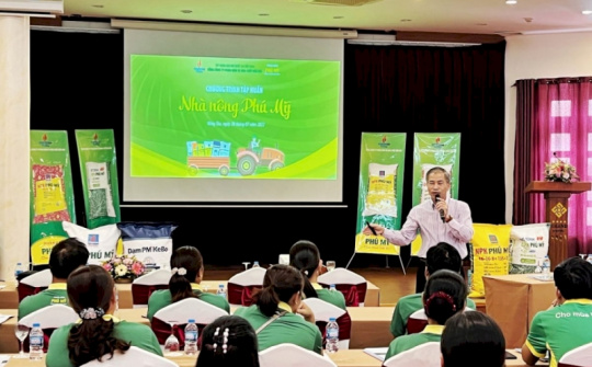 “Nhà nông Phú Mỹ”: Lan tỏa kỹ thuật canh tác tới bà con nông dân