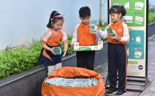 Tetra Pak hợp tác thí điểm mô hình thu mua vỏ hộp giấy đựng đồ uống trong cộng đồng