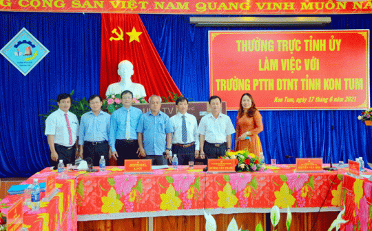 Trường PTDTNT tỉnh Kon Tum: Địa chỉ tin cậy giáo dục học sinh dân tộc thiểu số