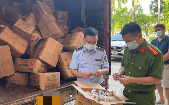 Lào Cai thu giữ gần 1,4 tấn bánh dẻo không rõ nguồn gốc xuất xứ