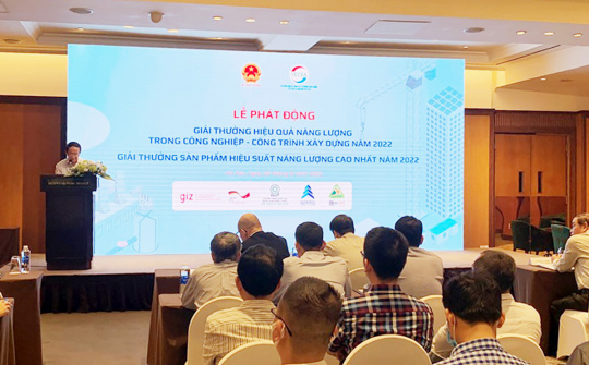 Chính thức phát động 3 giải thưởng Hiệu quả năng lượng năm 2022