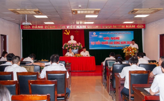 Nhiệt điện Hải Phòng: Tổ chức thành công Hội nghị Người lao động năm 2022
