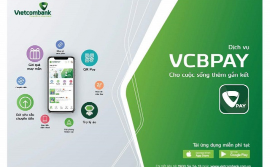 Vietcombank ngừng cung cấp dịch vụ trên ứng dụng VCBPAY