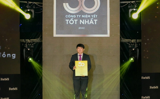 BIDV tiếp tục vào Top 50 công ty niêm yết tốt nhất Việt Nam