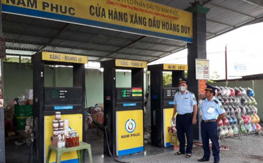 Quản lý thị trường cả nước tăng cường kiểm tra giám sát hoạt động kinh doanh xăng dầu