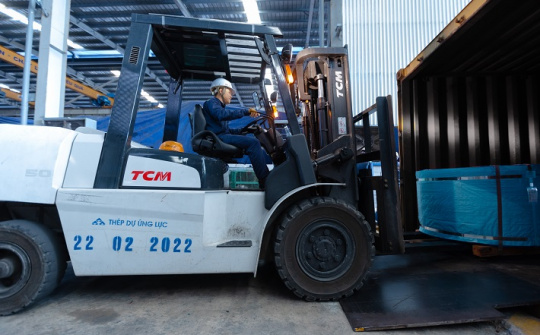 Xuất khẩu thép dự ứng lực Hòa Phát tăng 54%