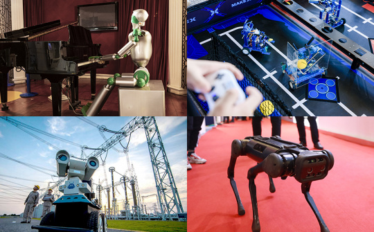 Top 10 thành phố sản xuất rô bốt hàng đầu của Trung Quốc