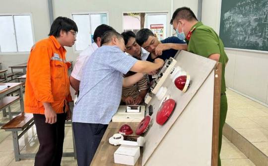 PC Bà Rịa - Vũng Tàu nâng cao nghiệp vụ sửa chữa, bảo trì các phương tiện PCCC