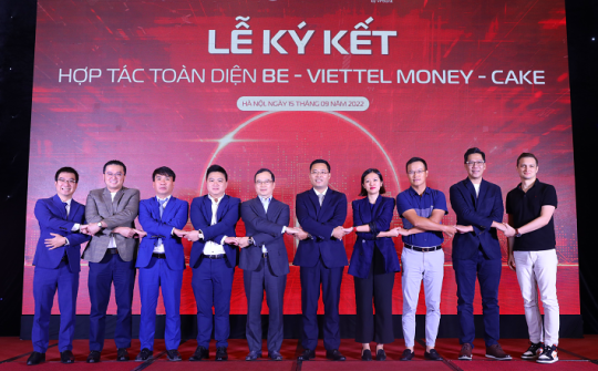 Viettel Money, Cake by VPBank và Be hợp tác tối ưu trải nghiệm người dùng