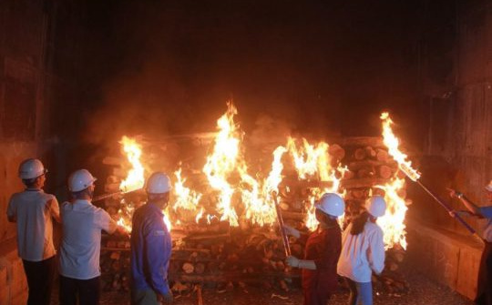 Xi măng Long Sơn: Nhóm lò dây chuyền 4