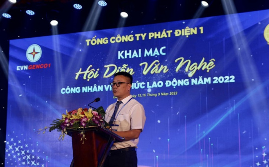 Cuốn hút và sôi động Hội diễn văn nghệ công nhân viên chức lao động EVNGENCO1 năm 2022