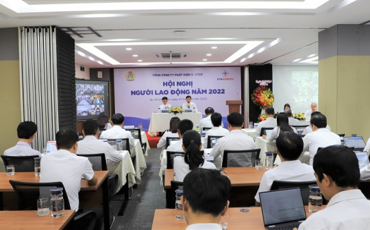 Tổng công ty Phát điện 3 tổ chức Hội nghị Người lao động năm 2022