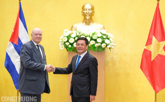 Việt Nam - Cuba tăng cường hợp tác, đa dạng hóa cơ cấu xuất nhập khẩu