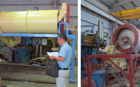 Nghiên cứu và ứng dụng vào sản xuất thiết bị nhuộm màu và xử lý hóa chất trong hệ thống dây chuyền sản xuất chế biến ngô giống quy mô công nghiệp