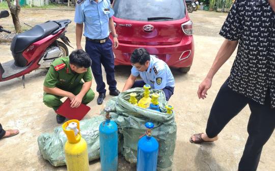 Sơn La: Phạt gần 36 triệu đồng đối với cơ sở kinh doanh khí cười (N2O)