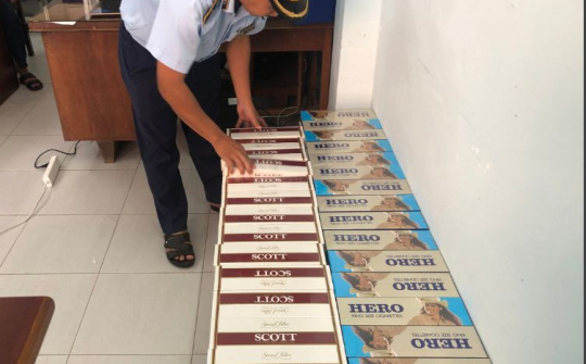 Long An xử lý nghiêm các đối tượng vận chuyển, kinh doanh thuốc lá điếu nhập lậu