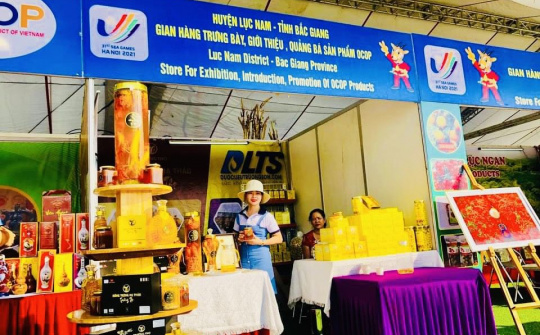 Bắc Giang tăng cường quảng bá hàng hóa, xúc tiến du lịch tại SEA Games 31