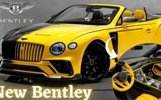 Mansory Vitesse Bentley: Mẫu xe với động cơ V8 750 mã lực