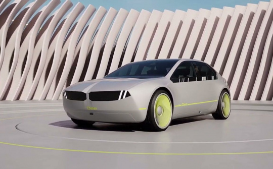 BMW i Vision Dee: Mẫu xe có khả năng đổi màu rất ấn tượng