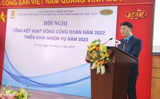 Công đoàn VEAM: Tiếp tục là "điểm tựa" vững chắc cho người lao động