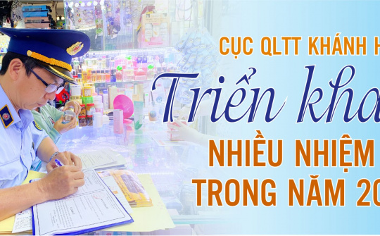 Cục QLTT Khánh Hòa: Triển khai nhiều nhiệm vụ trong năm 2023