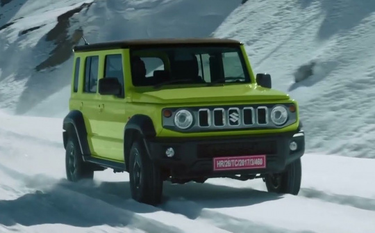 Xem trước hình ảnh mẫu Suzuki Jimny phiên bản 5 cửa có thể sẽ về Việt Nam
