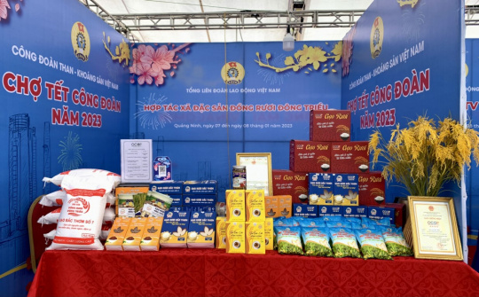 “Chợ Tết Công đoàn”: Chương trình được đoàn viên, người lao động TKV đón chờ