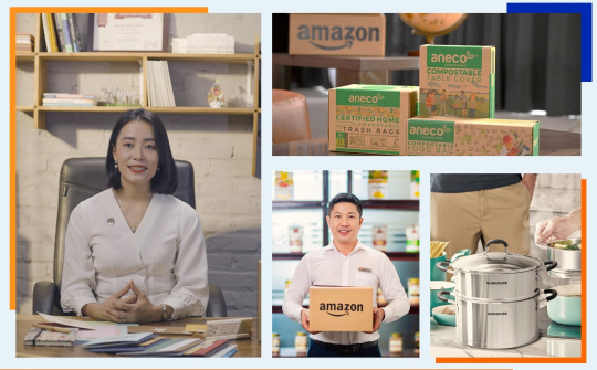 Kim ngạch xuất khẩu của doanh nghiệp Việt trên Amazon tăng hơn 45%