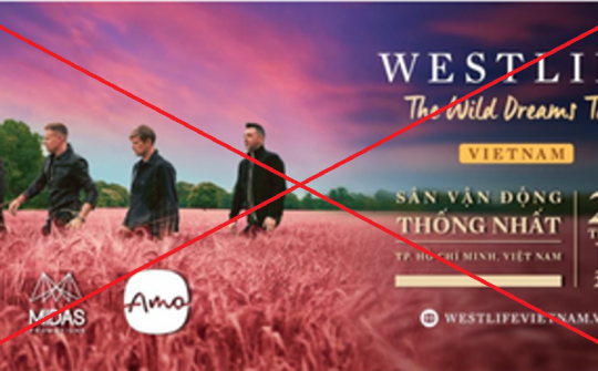 Cảnh báo website giả mạo bán vé concert Westlife chiếm đoạt tài sản