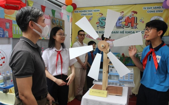 Hà Nội: Lần đầu tiên tổ chức ngày hội công nghệ thông tin kết hợp giáo dục STEM