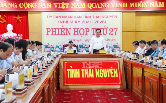 Thái Nguyên: Giải pháp trọng tâm cho những tháng cuối năm