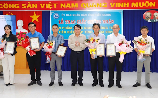 Tiền Giang: 52 sản phẩm tham dự sản phẩm công nghiệp nông thôn tiêu biểu cấp tỉnh năm 2023
