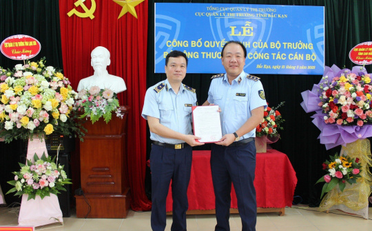 Quản lý thị trường tỉnh Bắc Kạn: 5 năm thực hiện tốt công tác kiểm tra, kiểm soát thị trường