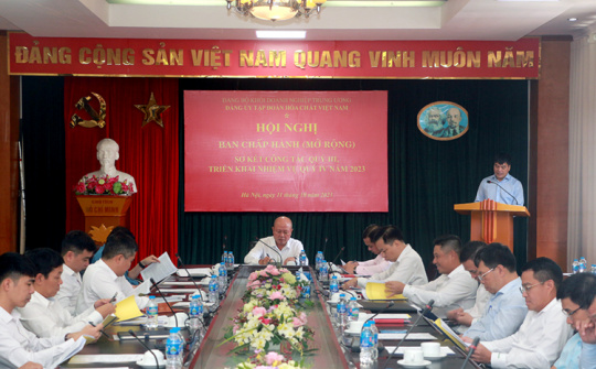 Đảng ủy VINACHEM: Tập trung chỉ đạo, phấn đấu hoàn thành mục tiêu năm 2023