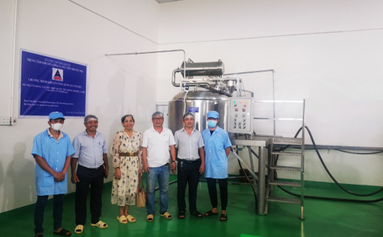 Gia Lai: Hỗ trợ bộ máy trích ly, cô đặc chân không trong chế biến cà phê