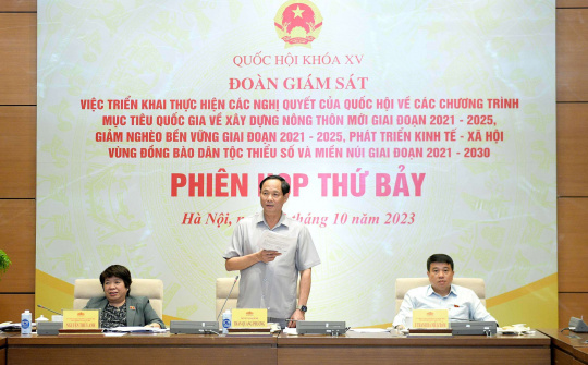 Gỡ vướng trong triển khai 3 Chương trình mục tiêu quốc gia