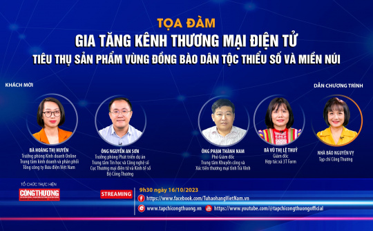 [TRỰC TUYẾN] Gia tăng kênh thương mại điện tử, tiêu thụ sản phẩm vùng đồng bào dân tộc thiểu số và miền núi