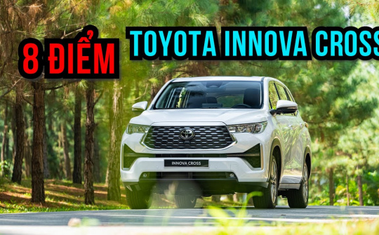 8 điểm đáng chú ý trên Toyota Innova Cross 2024, có đủ sức "bóp nghẹt" các đối thủ?